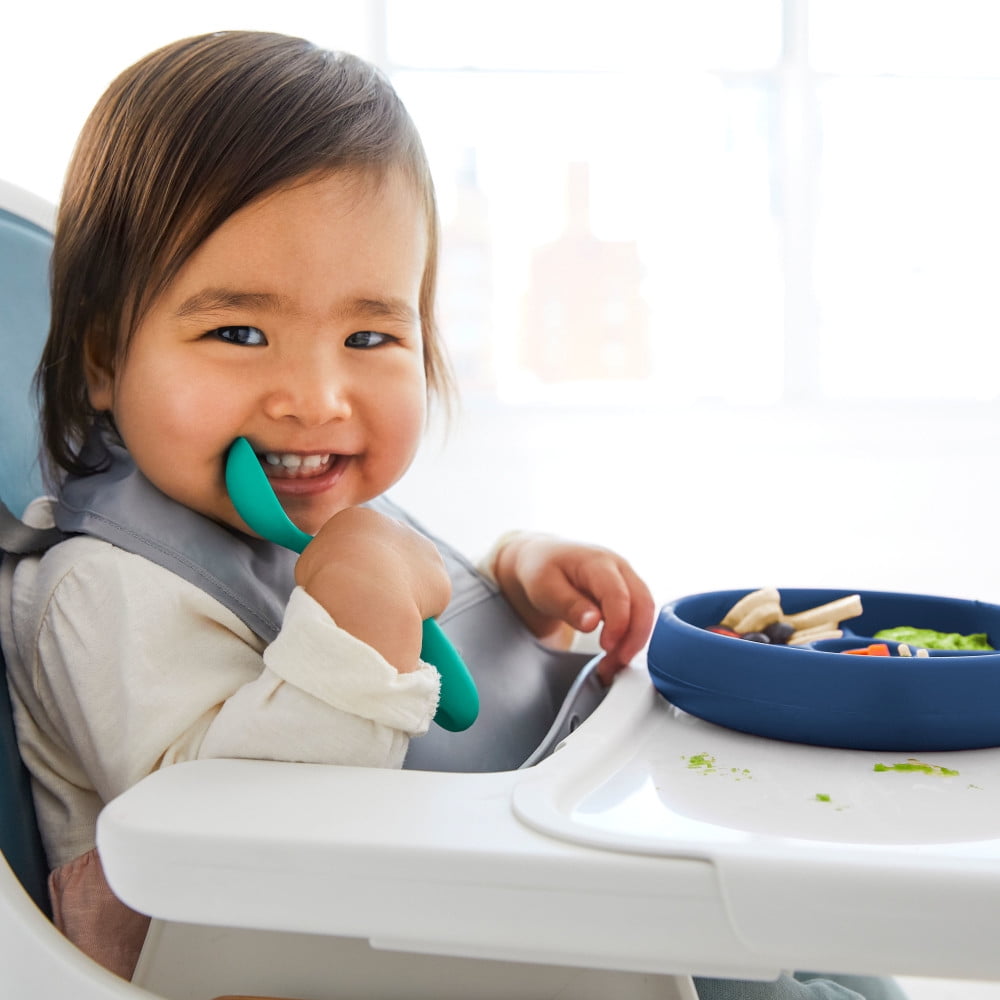 OXO Tot Silicone Plate Navy