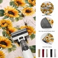 thumbnail image 5 of 2x3 Ft Entryway Area Rug, Vintage Sunflowers Kitchen Rug Runner Washable Floor Mat, Farmhouse Flowers Botanical Non Slip Indoor Door Mat Throw Carpet for Bathroom Living Room Bedroom, 5 of 8