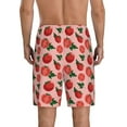 thumbnail image 2 of Yiaed Tomatoes for Men's Soft Sleep Pajama Short Lounging Pajama Shorts-Large, 2 of 8