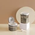 thumbnail image 4 of Airtight Coffee Storage Container, 1800ML Plastic Kitchen Canister with Lid for Coffee Bean, Flour, Sugar, Cereal, 4 of 5