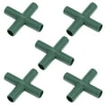 thumbnail image 1 of Plastic Connectors for Greenhouse 3 Way 4 Way and 5 Way Joints with Sturdy Support Poles & Gardening Accessory Kit 5PC Set, 1 of 3
