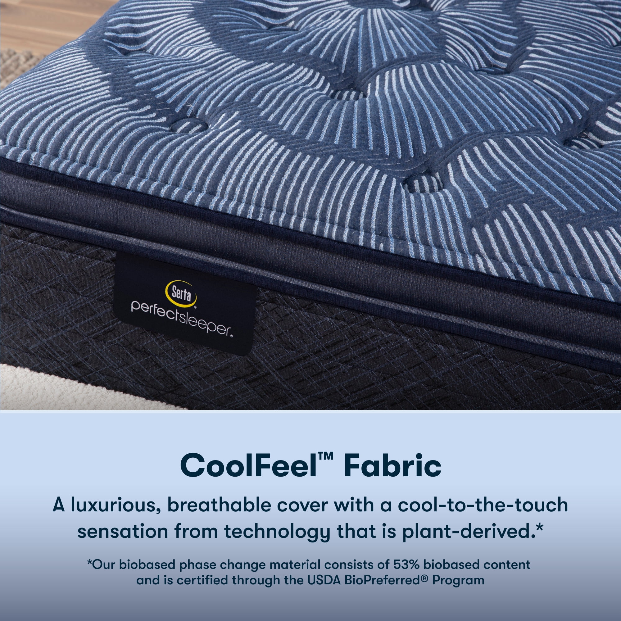 Serta 15" King Mattress, Perfect Sleeper Oasis Sleep Plush Pillow Top, Innerspring Mattress, King Size Mattress, Adult Mattress