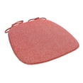 thumbnail image 4 of Cojín grueso antideslizante para silla, cojín suave para asiento de silla, cojín para oficina en casa Rojo, 4 of 9