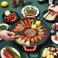 thumbnail image 4 of Electric Griddle - Smokeless Electric BBQ Grill Baking Trays, Nonstick Cooking Griddle Pan Pancake Maker US Plug, 4 of 7