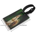 thumbnail image 2 of Hirioo Squirrels Eating Peanuts On The Tree for Luggage ID Tag with Adjustable Strap Travel Baggage Bag Tags Suitcase Identify Labels for Women Men, 2 of 7