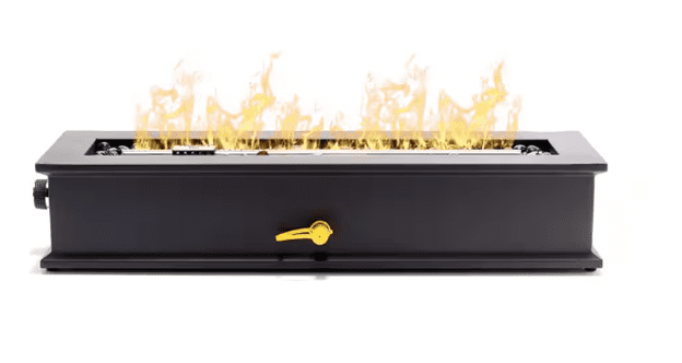 Loom X 28 in. W x 5.75 in. H Outdoor Rectangular Black LP Gas Tabletop Fire Pit