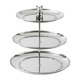thumbnail image 1 of Soporte para cupcakes y postres, soporte para cupcakes, centro de mesa con toalla, plato de frutas moderno 3 niveles, 1 of 9