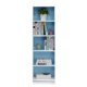 thumbnail image 5 of Librería Furinno Luder de 5 niveles, blanco/azul claro, 5 of 9