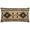 Brown, variant on Brown Southwest Satin Pillowcase for Hair and Skin with Zipper, Soft Breathable Cooling Silk Pillow Cases, Boho Aztec Ethnic Abstract Geometric Throw Pillow Covers King Size 20"x40"