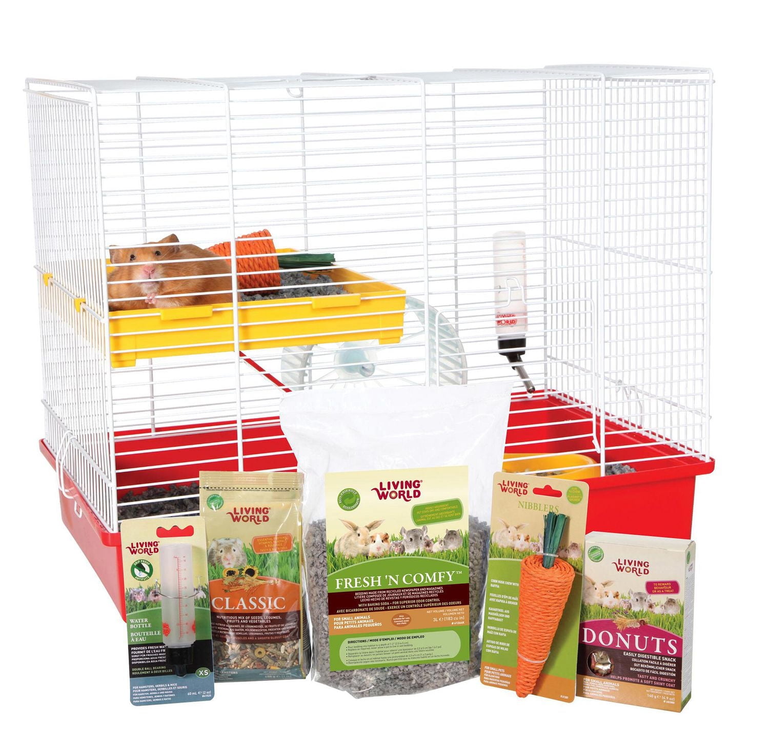 Image showcasing Gerbil Cages & Hamster Cages & Habitats | Walmart Canada