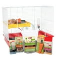 thumbnail image 1 of Living World Deluxe Hamster Cage and Bedding Starter Kit - 46 cm L X 29 cm W X 37 cm H (18in x 11.4in x 14.5in), 1 of 1