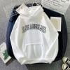 thumbnail image 3 of shqvo California Hoodies for Women Letter Graphic Print Hoodie Oversized Long Sleeve Casual Drawstring Hooded Pullover Sweatshirt Tops with Pockets Early Fall Fashion, 3 of 9
