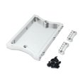thumbnail image 3 of 1/12 licencia de Montaje  RC con Asiento de Amortiguador para MN90 MN99s Camiones de Rastreo Coche Piezas de Repuest Plata Hugo Placa de montaje de viga trasera, 3 of 9