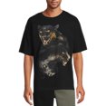 thumbnail image 2 of No Boundaries Men's and Big Men's Oversized T-Shirts, 2-Pack, Sizes XS-5XL, 2 of 5