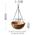 thumbnail image 2 of Hand Made Flowerpot Support Balcony Hanging Decoration Ornament Hang, 2 of 8