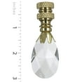 thumbnail image 3 of Royal Designs Fan Pull Chain with Teardrop Crystal Finial ? Polished Brass, 3 of 3