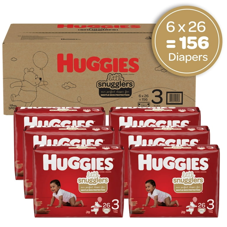 Huggies little snugglers size on sale 3