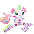 thumbnail image 3 of Peluche Airbrush Light Up Axolotlcorn de Canal Toys, 3 of 7