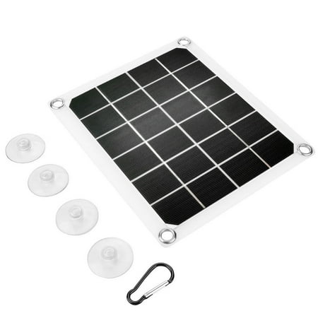 10W 5V Portable Double USB Port Flexible High Efficiency Sunpower Polycrystalline Solar Panel Power