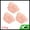 Pink, variant on Unique Bargains Reusable Dots Double Layer Shower Cap 3 Pcs Black
