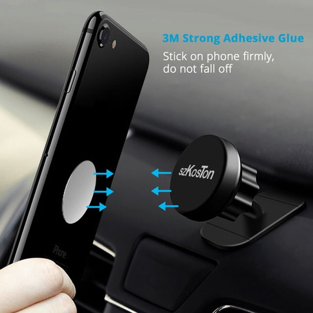 Methold 1 Uds disco de placa de Metal hoja de hierro para soporte para teléfono móvil para soporte para teléfono de coche Teléfono y Comunicación azul 35mm 1 Uds