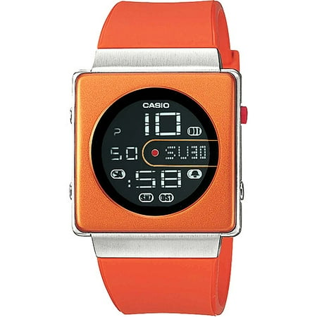 casio watch orange