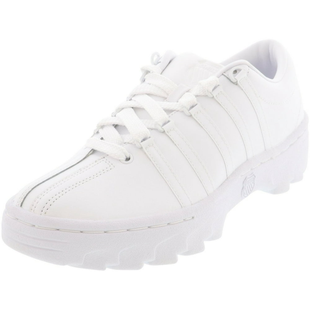 KSwiss Men's North Classic Low White / Top Leather Sneaker 10.5M