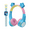 Other, variant on Kids iTech Jr Star Silicone Strap Smartwatch with Kids On Ear Light up Bluetooth Headphones