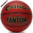 thumbnail image 1 of And1 Fantom Baloncesto De Goma: Reglamento Oficial Tamaño 7 (29,5 Pulgadas) - Streetball De Construcción De Canal Profundo Hecho Para Juegos De Baloncesto En Interiores Y Exteriores, Color Burdeos, 1 of 5