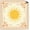 Boho Sunshine, variant on Boho Sunshine Mahjong Mat 31.5 x 31.5in, Non-Slip Noise-Reducing for Poker, Cards & Board Games