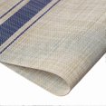 thumbnail image 3 of Heat-Resistant PVC Placemats, Stain-Resistant Woven Vinyl Table Mats, Anti-Skid Washable Dining Set of 6 (Blue), 3 of 5