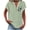 Black, variant on Womens Tops Short Sleeve Fashion Chain Love Printed Casual V Neck Button Down d Top T Shirt Fashion Clothes Blouses Dressy Casual Women