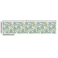 thumbnail image 2 of Floral Fabric by the Yard, Detailed Leaves with Pointy Edges Stripes Spring Tones, Decorative Upholstery Fabric for Sofas and Home Accents, Multicolor by Ambesonne, 2 of 4