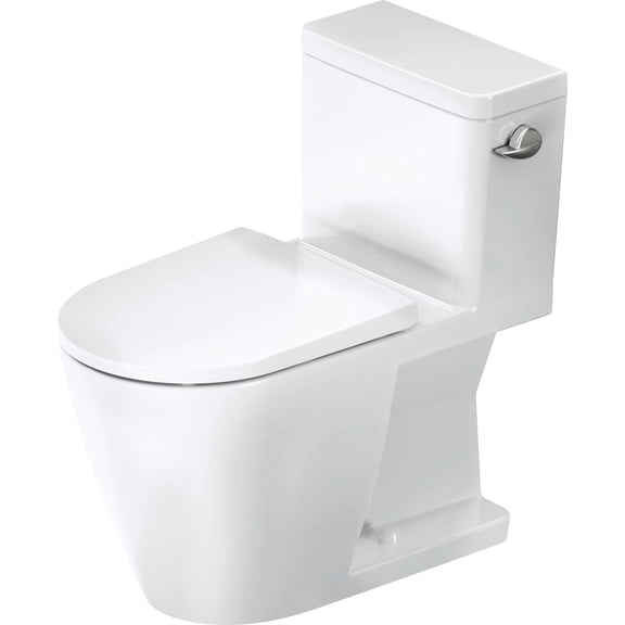 Duravit 20080100U4 D-Neo 1.28 Gpf One Piece Elongated Toilet - White
