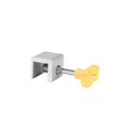 thumbnail image 1 of 4 Pcs Window Safety Lock Aluminum Alloy Sliding Lock Sliding Door Anti-Theft Lock Adjustable, 1 of 7