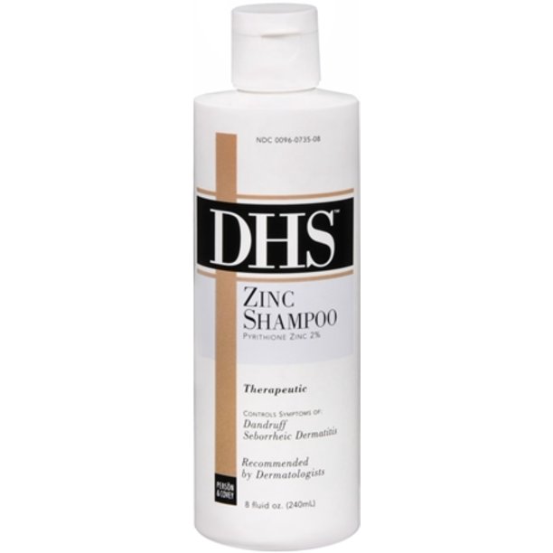 DHS Zinc Shampoo 8 oz (Pack of 2)