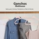 thumbnail image 5 of MAGMALIFE 50 Ganchos para Ropa de Terciopelo, Gancho Dorado Giratorio de 360 Grados, Adecuado para Todo Tipo de Ropa, Antideslizante (Rosa), 5 of 6