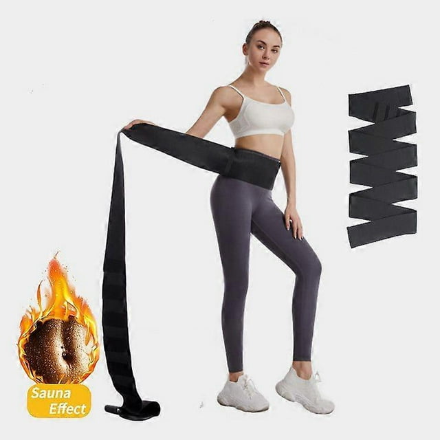 Waist Trainer For Women Lower Belly Fat Plus Size Adjusting Belly Wrap Belt For Stomach Body Trimmer Waist Training 4 meters long and 15 cm wide)