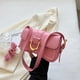 thumbnail image 5 of Bolso de un solo hombro, billetera clásica retro, bolso de mano de cuero de PU, adecuado para citas y viajes diarios. Rosa, 5 of 5