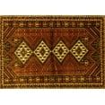 thumbnail image 1 of Ahgly Company Indoor Rectangle Persian Yellow Traditional Area Rugs, 2' x 3', 1 of 4