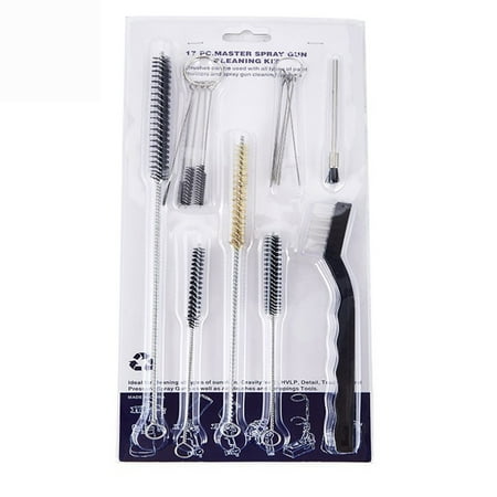 

17Pcs Auto Parts Cleaning Kit Brush Pipe Cleaning Brush Nylon Strip Brush