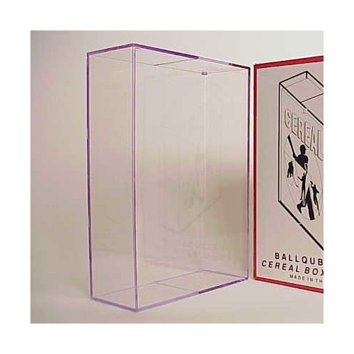 BallQube Acrylic Cereal Box Holder, 18 oz.