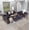Navy Blue, variant on ACEGOSES 8-Piece Patio Sofa Set Rattan Outdoor Furniture Set Three-Seat Sofa Ottomans Suiting Backyard, Poolside and Patio,Gray