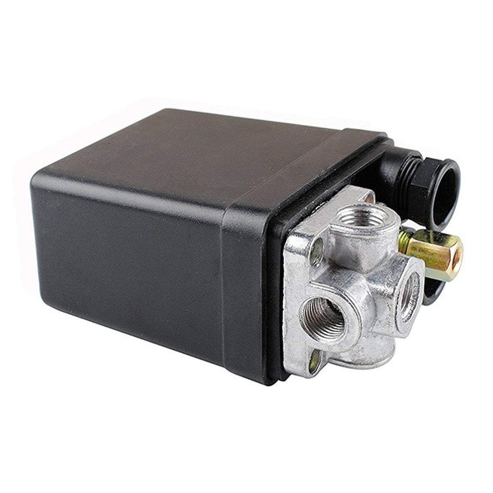 120PSI Tool Black Heavy Duty Air Compressor Pressure Switch Control Valve 90PSI 