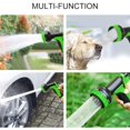 thumbnail image 6 of Adjustable Garden Hose Nozzle 9 Pattern Garden Water Gun Hose Nozzle Mutifunctional Household Car Washing Yard Water Sprayer Pipe Tube Nozzle Sprinkle Tools (Color : Yellow), 6 of 6