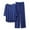 Blue, variant on Posijego Women's Pajamas V Neck 3/4 Sleeves and Long Pants Pjs Set Summer 2 Piece Lounge Sets Sleepwear
