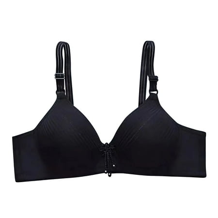 ZVNAH Womens Bras Woman s Nursing Bra Front Release Glossy Comfortable Breathable Bra Underwear No Rims Underwire Bras
