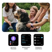 PlayZoom 4 Kids Smartwatch – 25 STEM Games, Camera, Step Counter, Audiobooks, Bluetooth, Splash Resistant, 7-Day Battery
