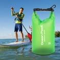 thumbnail image 6 of BLEEUS Waterproof Pouch Dry Sack For Drifting Swimming Trekking Bag Home Supplies (Green 2L), 6 of 7