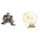 thumbnail image 1 of Figura moderna de búho y hoja, adorno de mesa para sala de estar, oficina, armario, mesita de noche, estantería, chimenea, escritorio, dormitorio., 1 of 8